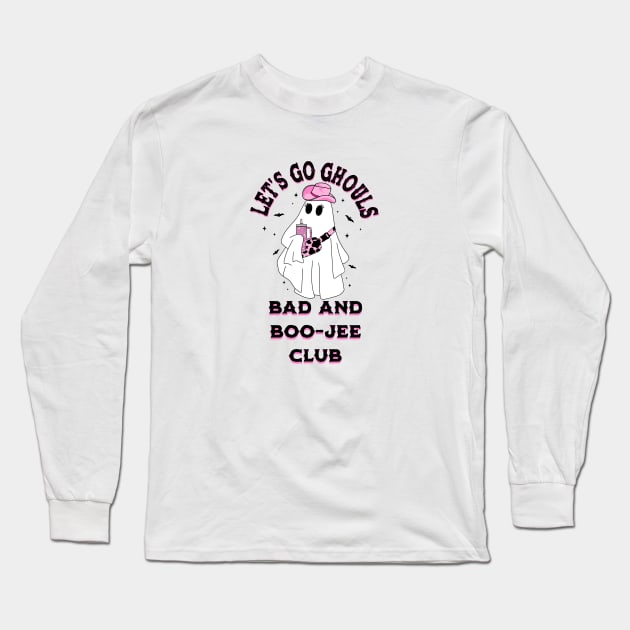 Lets go ghouls Long Sleeve T-Shirt by Turtle Trends Inc